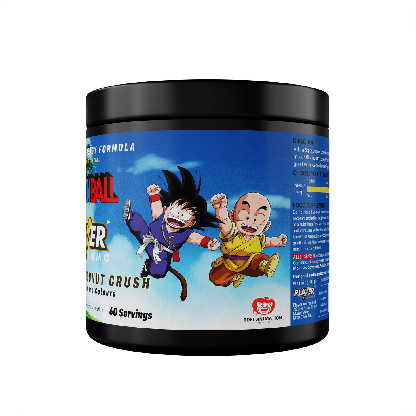 Dragon Ball Pineapple Coconut Crush Tub